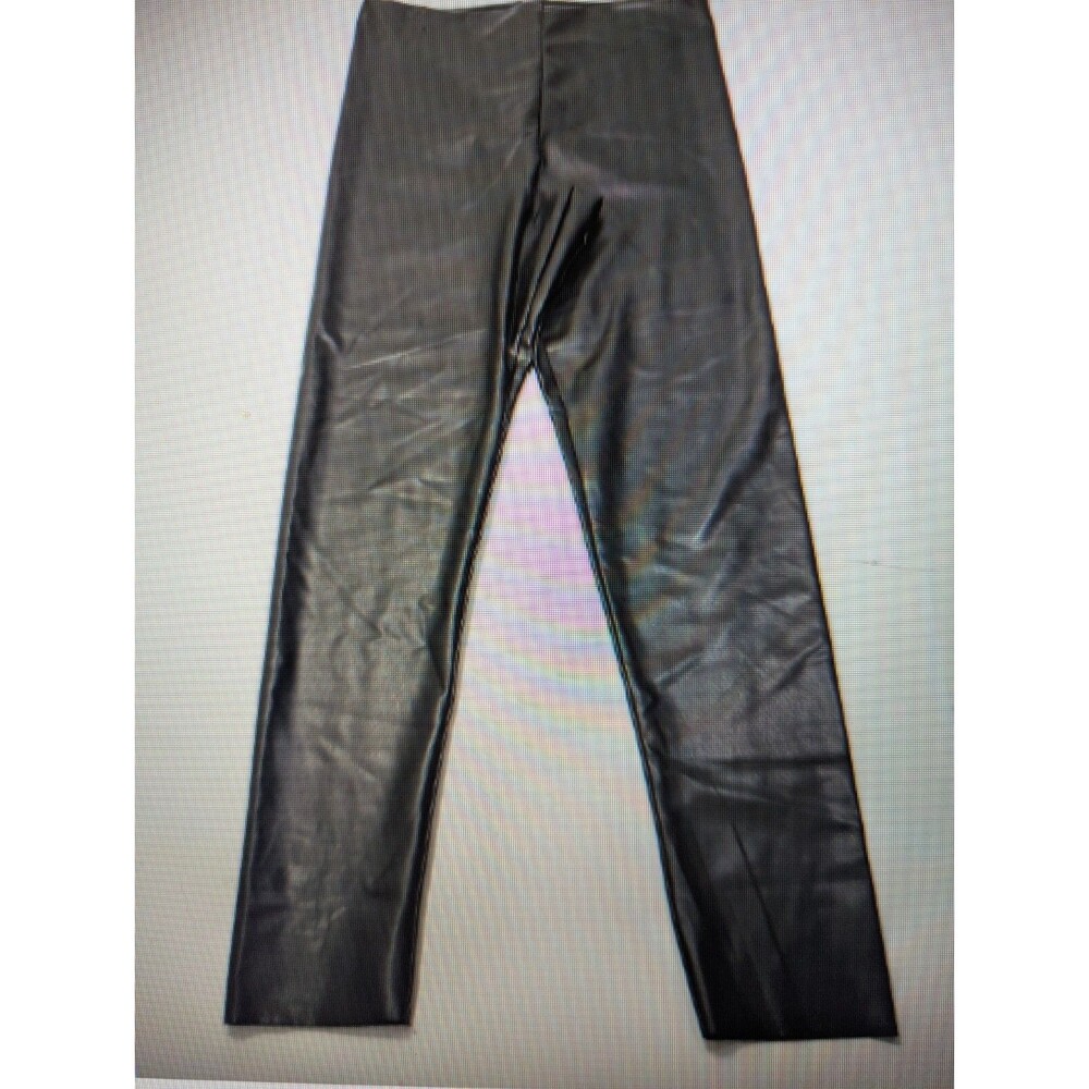 Joie Faux Leather Leggings Pants Womens Size XL Contemporary Fit Black Vegan Hot